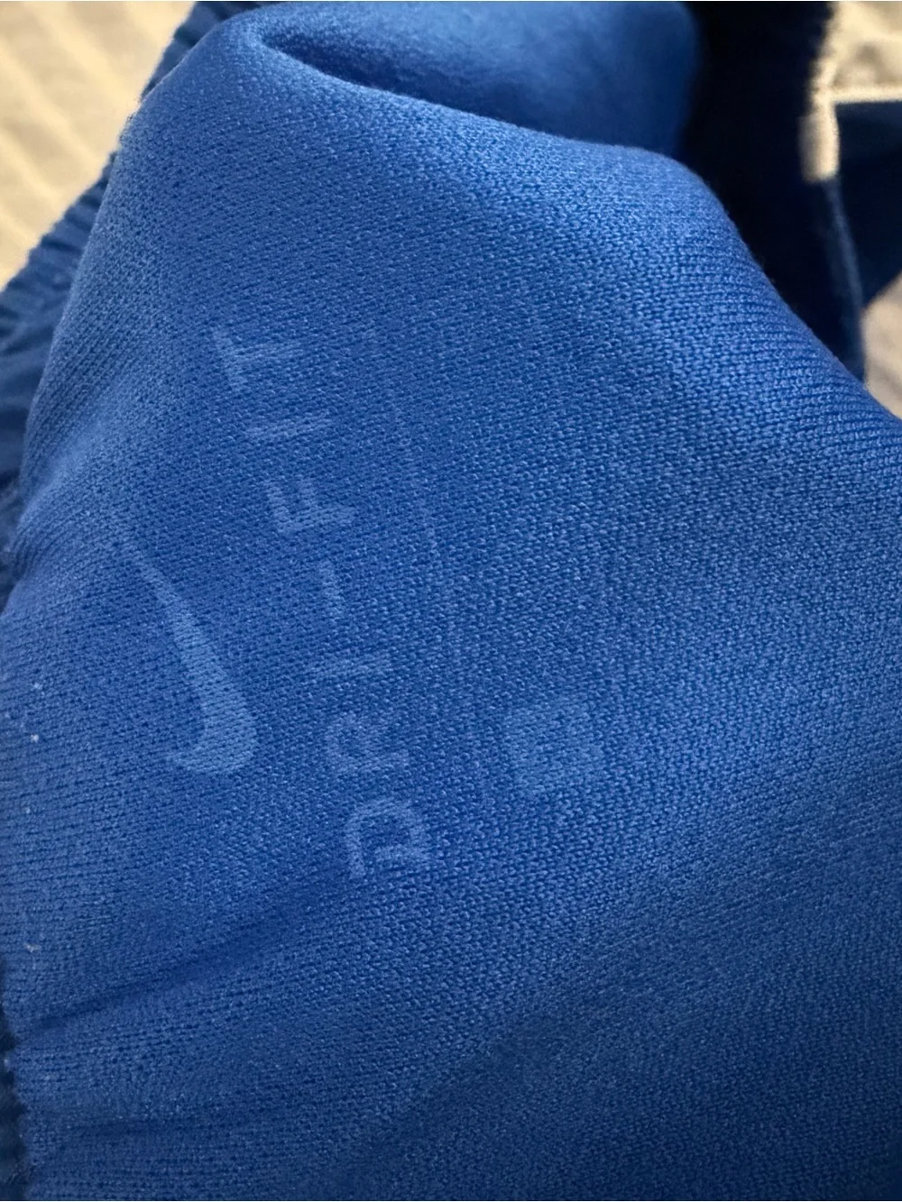 Nike Royal Blue Athletic Shorts with White Trim